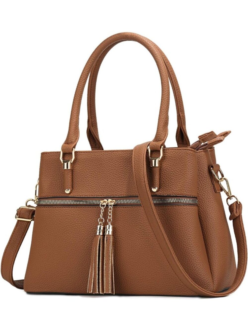 Stylish PU Leather Satchel Bag for Women | Chic Handbag & Purse for Everyday Use